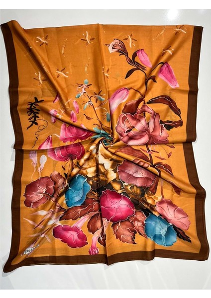 Ipekseli Pamuklu Şal Desen 3 - 10