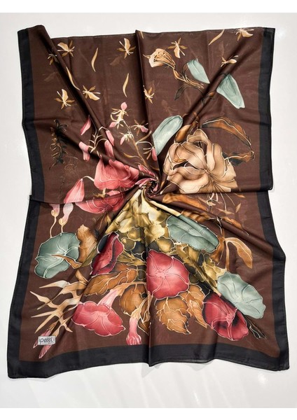 Ipekseli Pamuklu Şal Desen 3 - 1