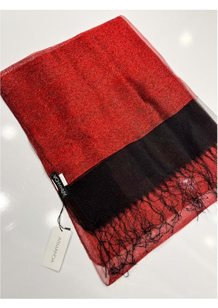 Armanda Simli Tül Şal %30 Ipek - 1