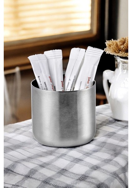 Kafe ve Restoranlar Için 10 Adet Stick Şekerlik, Şık ve Kullanışlı Küçük Tasarım indirimleri