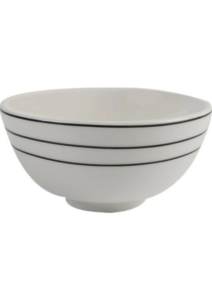 Beyaz 13CM Şeffaf Seramik Kase, Şık ve Kullanışlı Mutfak Gereci