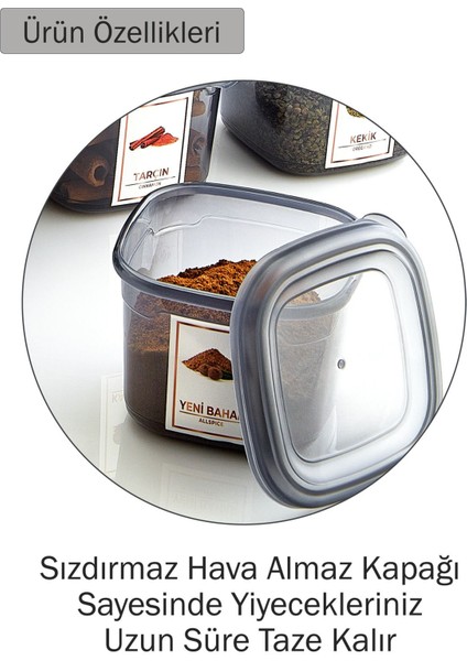 Gri 24'lü Sızdırmaz Saklama Kabı Seti, Dondurucu ve Mikrodalga Uyumlu fiyatları