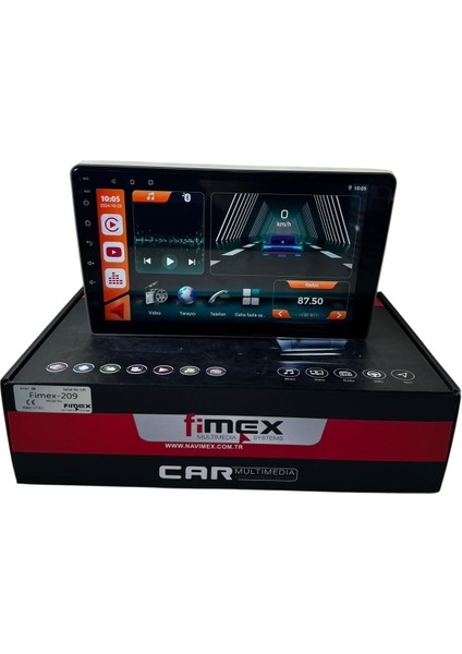 Toyota Avensis 2003-2008 Fimex 4-64 (Fanlı) Dspli Pro Oem Multimedia