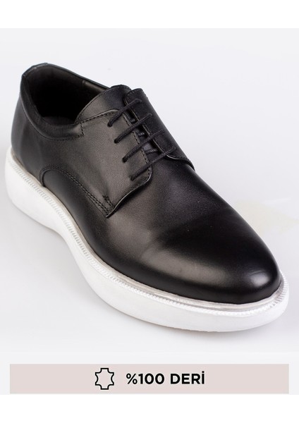 Hakiki Deri, Kalın Tabanlı, Iç Dış Deri Erkek Ayakkabı