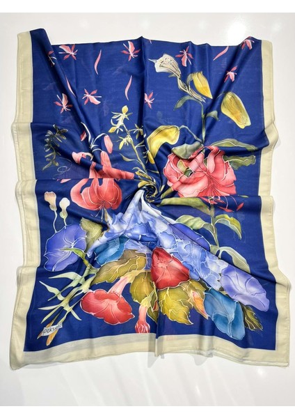 Ipekseli Pamuklu Şal Desen 3 - 2