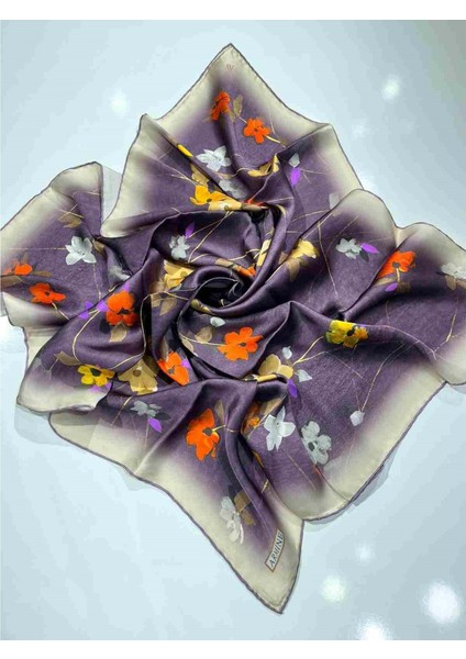Armine Saf Ipek Eşarp - 17