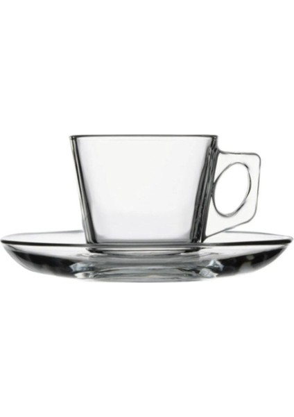 12 Parça Beyaz Espresso Fincan Takımı, 80 Cc, Şık ve Kullanışlı Set