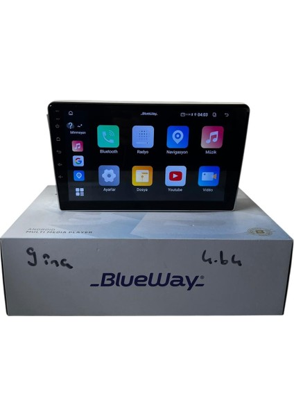 Toyota Avensis 2003-2008 Blueway 4-64 Profesyonel Oem Multimedia