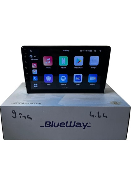 Toyota Avensis 2003-2008 Blueway 4-64 Profesyonel Oem Multimedia modelleri