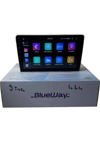 Toyota Avensis 2003-2008 Blueway 4-64 Profesyonel Oem Multimedia fırsatları