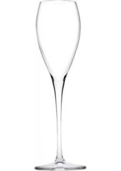 Şık 6'lı 225 cc Kesme Sampanya Bardakları, Pasabahçe Veneto Serisi