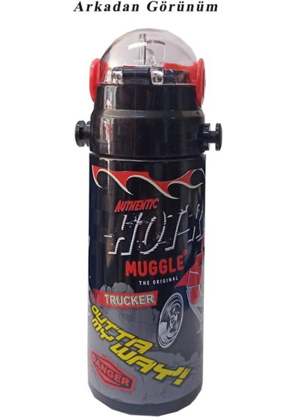 550 ml Siyah Çelik Çocuk Suluğu, Okul ve Günlük Kullanım Için modelleri