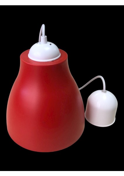 Küçük Kırmızı Plastik Sarkıt Avize, Şık ve Modern Aydınlatma Seçeneği fırsatları