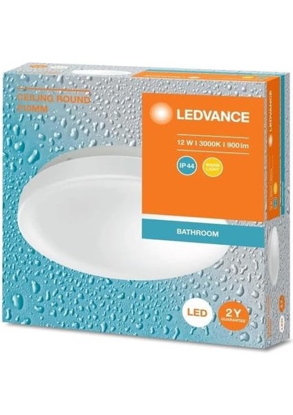 LED Plafonyer 12W IP44 Sarı Işık