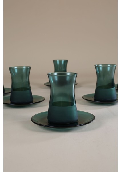 Yeşil 12 Parça Çay Seti, 170 Cc, Şık ve Kullanışlı Ev Dekoru Için Ideal fiyatları