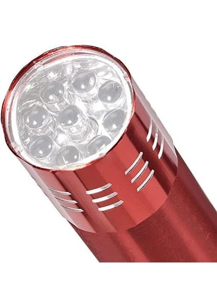 3 Adet Pilli Fener Metal Mini 9 Ledli Acil Durum Enerji Krizi Deprem Çantası Kamp fiyatları