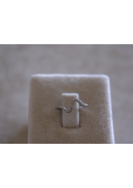 Saaden Dalgalı Zirkon Detaylı Parmak Boğum Yüzüğü fiyatları