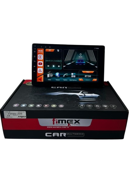 Toyota Corolla 2017-2018 Fimex 4-64 (Fanlı) Dspli Pro Oem Multimedia