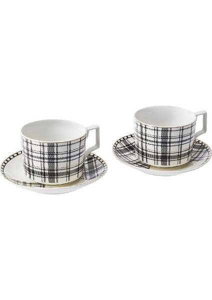 Iki Kişilik 230 ml Siyah Çay Fincanı Takımı, Şık ve Kullanışlı Tasarım fırsatları