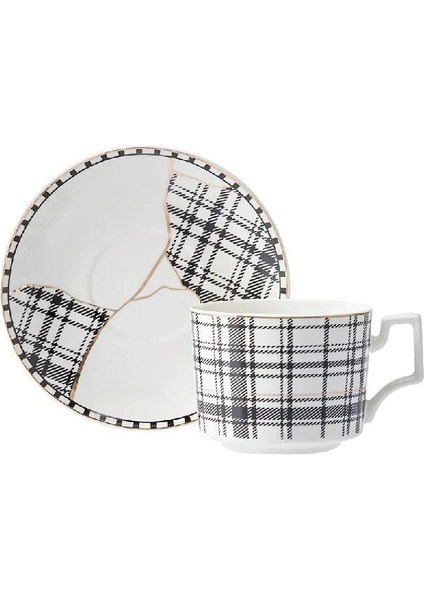 Iki Kişilik 230 ml Siyah Çay Fincanı Takımı, Şık ve Kullanışlı Tasarım indirimleri