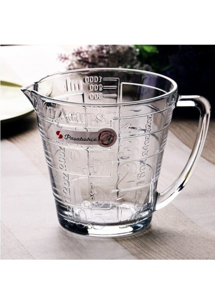 Beyaz 1 Lt Cam Ölçü Kabı, Pratik ve Şık Mutfak Gereci fiyatları