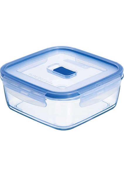 Beyaz Kare Saklama Kabı 760 Ml, Sağlıklı ve Şık Mutfak Gereci