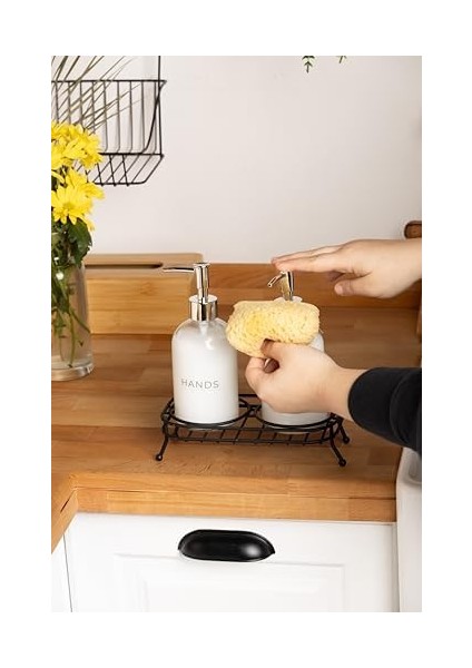 Standlı 2 Li Sıvı Sabunluk Siyah fiyatları