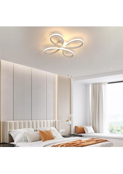 Modern Oturma Odası, Mutfak ve Salon Için Şık Beyaz Kasa Günışığı LED Avize fiyatları