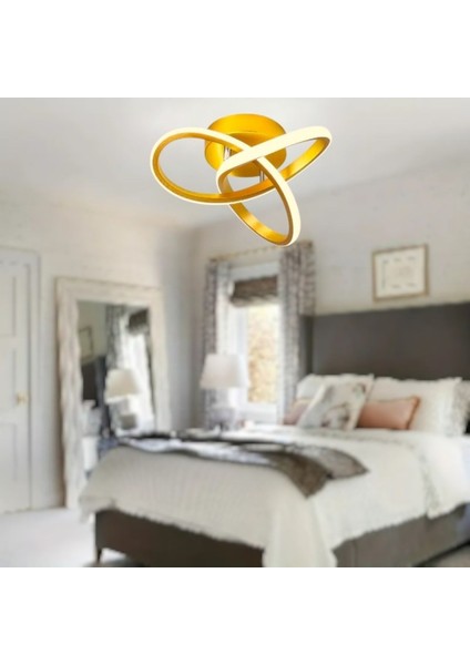 Modern LED Avize, Gün Işığı, Metalik Tasarım, Şık ve Zarif Aydınlatma Parçası modelleri