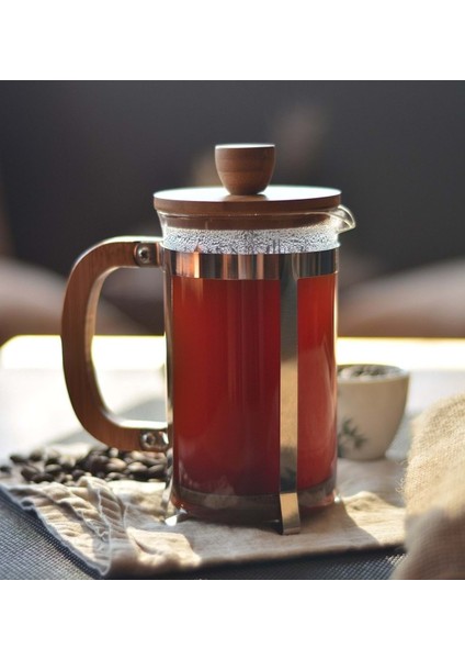 B2487 French Press 600 Ml, Şık ve Kullanışlı Kahve Demleme Aracı
