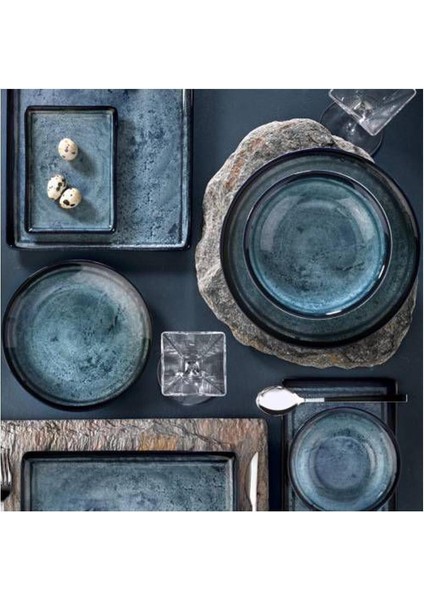 Mavi Nano Krem 21 cm Pasta-Tatlı Tabağı 3'lü Set fiyatları