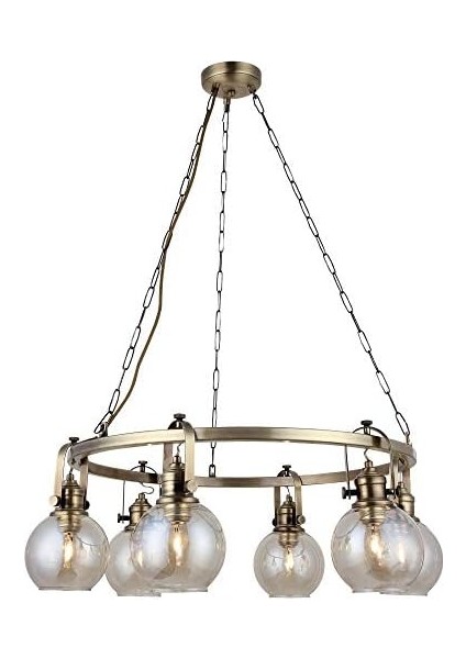 Ponte 6'lı Yuvarlak Avize Eskitme 6 x E27 fiyatları