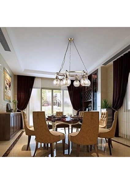 Ponte 6'lı Yuvarlak Avize Eskitme 6 x E27 modelleri