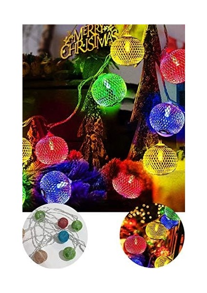 AA91YT1090 Parti ve Özel Gün Dekorasyonu Top LED Kandil Şeklinde Aydınlatma, Beyaz fiyatları