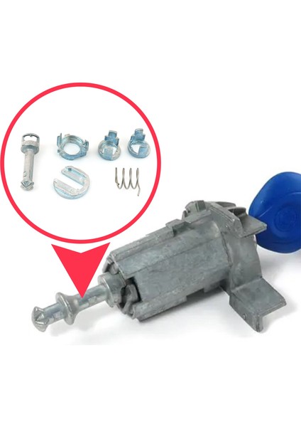 BDP21 BMW X3 E83 X5 E53 51217035421 51217035422 İçin Ön Sağ veya Sol Kapı Kilit Tamir Takımı modelleri