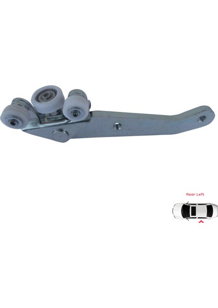 BDP28 VW Transporter T4 Caravelle 1990-2003 için Sol Arka Sürgülü Kapı Alt Makarası 701843405B