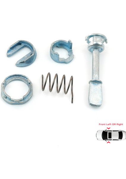 V5BDP32 VW Passat B5 GP 3BG 3B3 3B6 2000-2005 3B0837167 İçin Ön Kapı Kilidi Tamir Takımı 51.5 mm