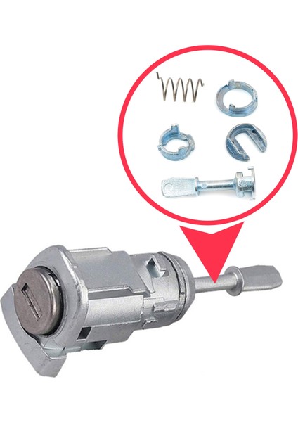 BDP52 Audi A6 S6 RS6 MK2 4B 4B2 C5 1997-2005 1U0837167 İçin Ön Sağ veya Sol Kapı Kilit Tamir Takımı modelleri