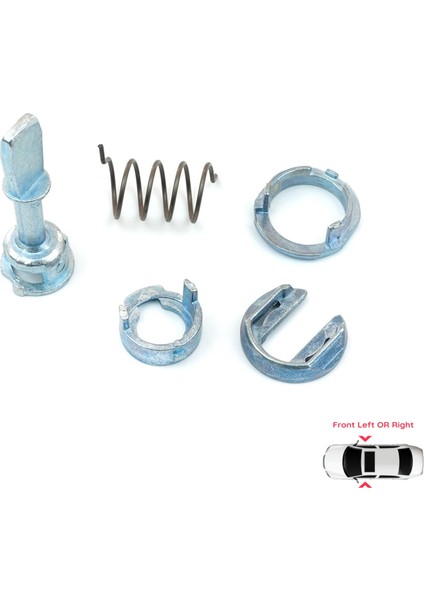 BDP52 Audi A6 S6 RS6 MK2 4B 4B2 C5 1997-2005 1U0837167 İçin Ön Sağ veya Sol Kapı Kilit Tamir Takımı fırsatları