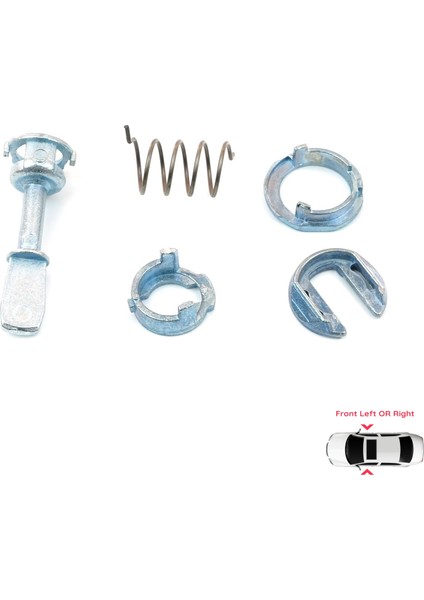 V2BDP52 VW Polo MK4 IV 9A 9N 2001-2012 4/5 Kapı 1U0837167 İçin Ön Sağ veya Sol Kapı Kilidi Tamir Seti 45 mm fiyatları