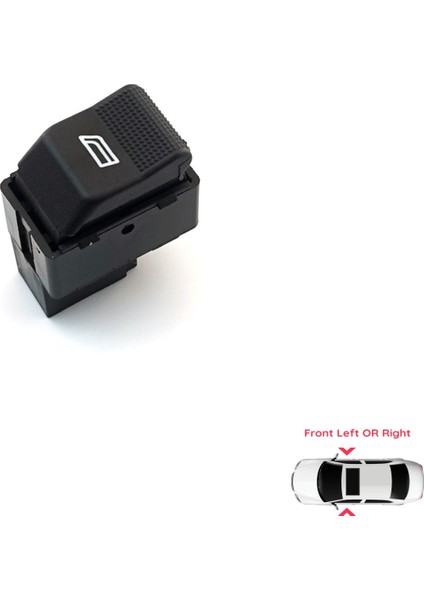 BDP60 VW Polo 6N2 Lupo 6X1 6E1 Seat Cordoba 6K2 Ibiza 3 6K1 Arosa 6X0959855B İçin Tekli Cam Açma Düğmesi