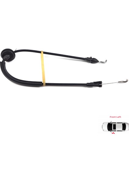 BDP67 VW Caddy MK3 2K 2004-2015 Touran MK1 1T 2003-2015 2K0837113B İçin Ön Sol Kapı İç Açma Teli 53 cm fiyatları