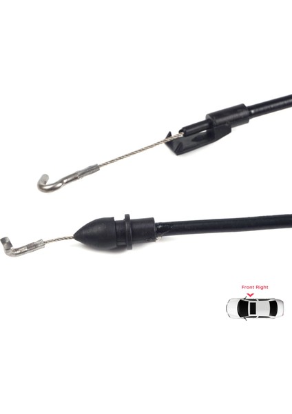 BDP198 VW Caddy MK3 2K 2004-2015 Touran MK1 1T 2003-2015 2K0837114B İçin Ön Sağ Kapı İç Açma Teli 58 cm fırsatları