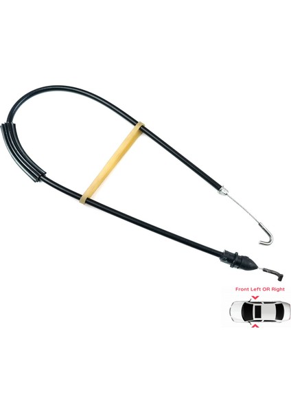 BDP73 Skoda Octavia MK1 1U 1U2 1U5 1996–2010 1U0837099 İçin Ön Sağ veya Sol Kapı İç Açma Teli 55 cm