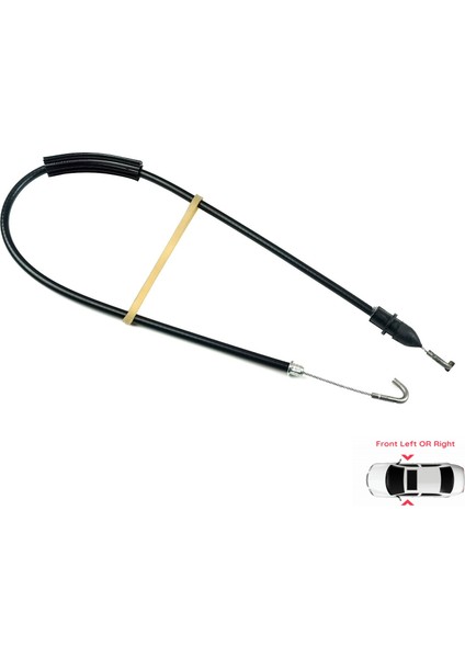 BDP73 Skoda Octavia MK1 1U 1U2 1U5 1996–2010 1U0837099 İçin Ön Sağ veya Sol Kapı İç Açma Teli 55 cm modelleri
