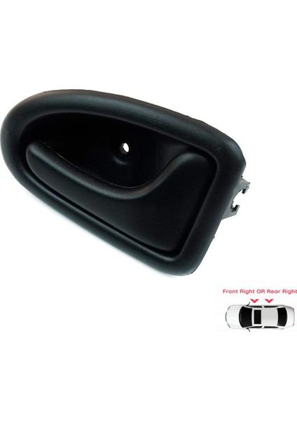BDP101 Renault Clio Trafic Master 2 Scenic Megane Logan 1 Movano A Primastar 1 İçin Sağ Kapı Kolu TELLİ Tip