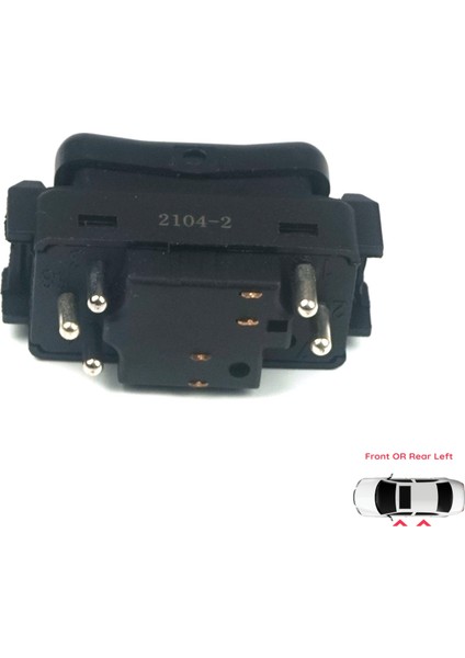 BDP631 Mercedes W124 A124 C124 S124 W126 C126 W463 W201 190 A1248204610 İçin Sol Kapı Cam Açma Düğmesi fırsatları