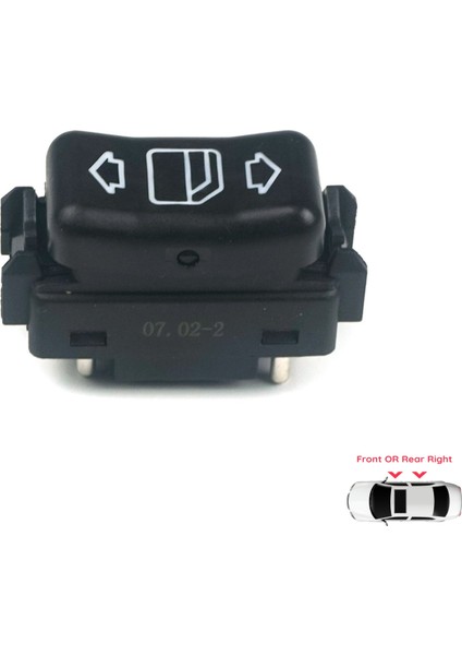 BDP632 Mercedes W124 A124 C124 S124 W126 C126 W463 W201 190 A1248204510 İçin Sağ Kapı Cam Açma Düğmesi fiyatları