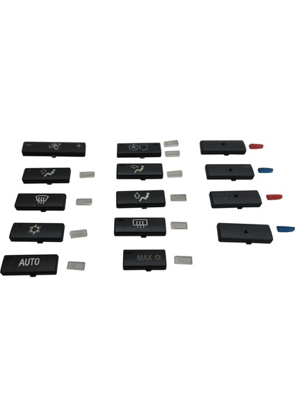 BDP88 BMW X5 E53 2000-2006 E39 1996-2003 64116915812 İçin 14 Parça Klima Kontrol Düğme Kapağı Tamir Seti fiyatları