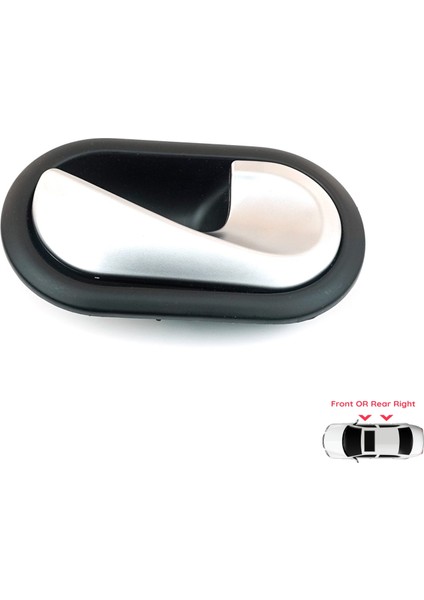 BDP106 Renault Scenic Megane Twingo Kangoo 2 Clio Master 3 Sandero Logan Duster 1 Modus İçin Sağ Kapı Kolu modelleri